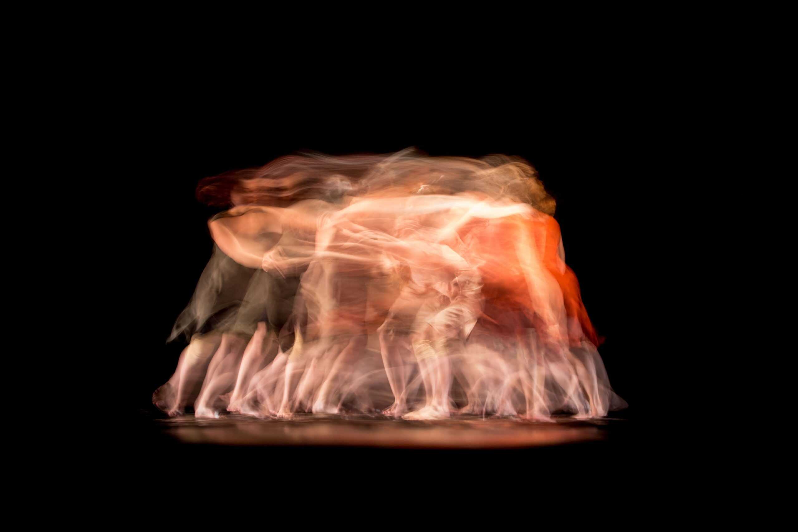 intertwined souls with a glowing connection.