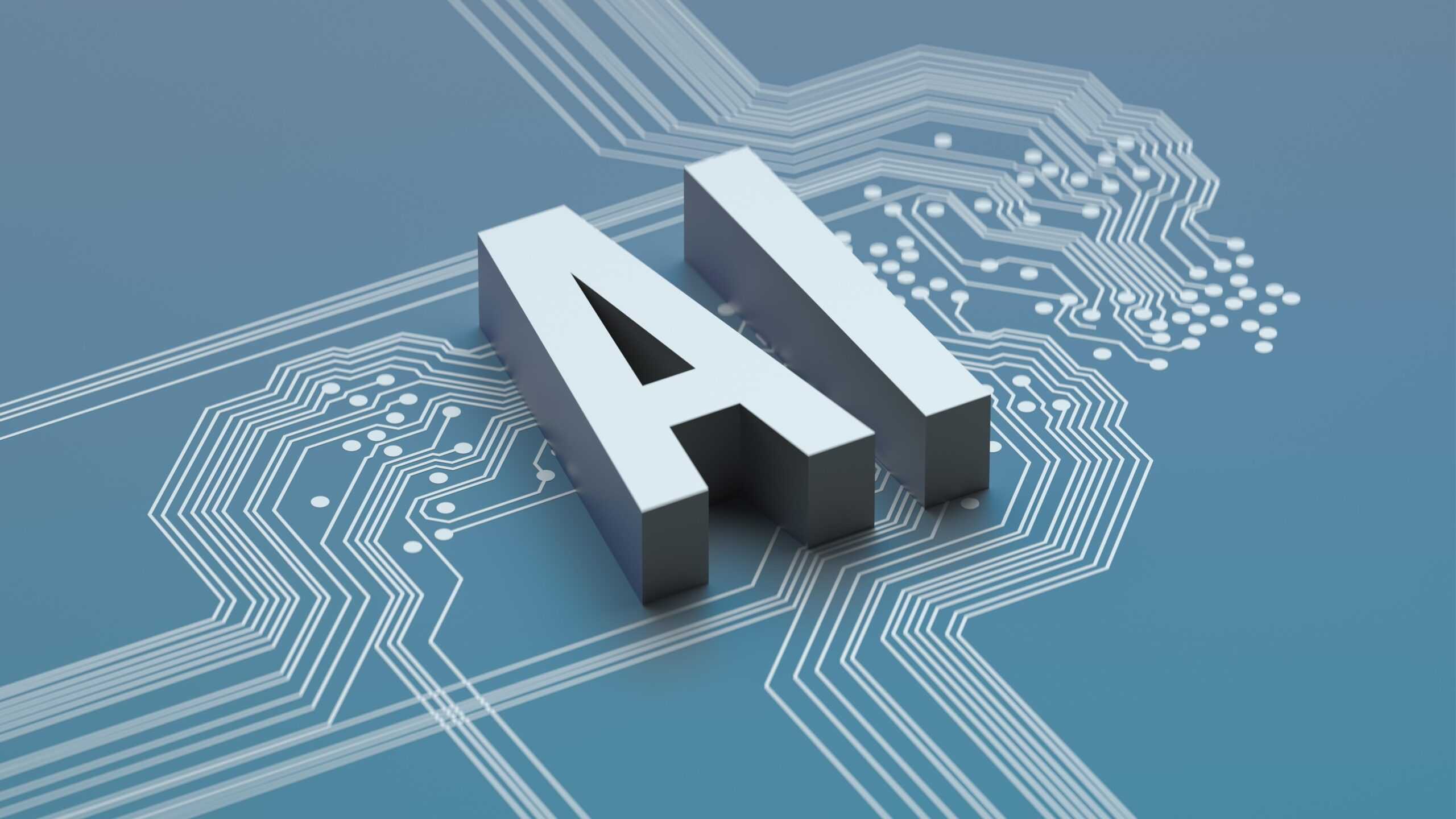 Illustration of AI and ML technologies transforming industries.